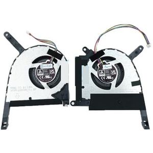 Laptop GPU-koelerkoelventilatoren voor ASUS voor TUF voor Gaming F15 FX507ZM FX507ZR FX507 RTX3060 3070 5V VGA-videokaartradiatorventilator(Both)
