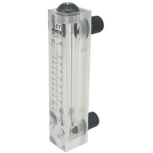 0.2-3 0.5-4 1-7 2-18LPM 10-100 16-160 25-250 LPH PMMA Vloeibare Debietmeter Waterstroommeter Paneel Rotameter Zonder Klep (1-7LPM)