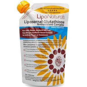 Lipo Naturals, Liposomal Glutathione Antioxidant Complex met Setria, 443 ml