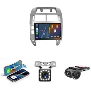 9-inch Touchscreen Autoradio Met Bluetooth Autoradio Voor Volkswagen VW Polo 2004-2011 Plug en Play Android 14 2Din Autoradio Radio Android Automatische Bluetooth USB RVC SWC(NF-2 WIFI 2G+32G)