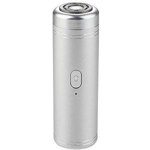 Mini Elektrisch Scheerapparaat Mannen Mini Enkele Hoofd Batterij Werkt Scheerapparaat Usb Opladen Reizen Baard Scheerapparaat Facial Trimmer Waterdicht Uithoudingsvermogen