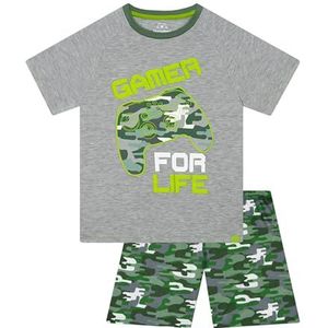 Harry Bear Jongenspyjama, Gaming Pyjama Voor Jongens, Korte Gamer Pyjamaset Veelkleurig 152