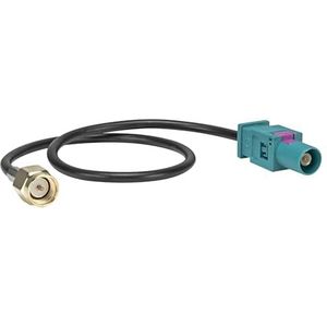 tomzz Audio 1500-035 Fakra (m) antenne adapter plug naar sma plug (m) past Audi Seat Skoda vw gsm gps dab Navi