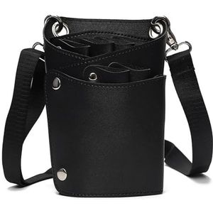 Schaar Salon Kapper Kappers Schaar Tas Houder Haar Stylist Tool Heuptas Handig, Zwart