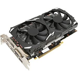 RX 580 Grafische Kaart, GDDR5 8GB 256bit PCI Express 3.0 X 16 Grafische Kaart met Dubbele Ventilator, 8K Desktop Gaming videokaart, Computer GPU ondersteuning DP, HDMI, DVI-D
