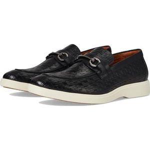 STACY ADAMS Salyer Moc Toe Slip-on slippers voor heren, zwart, 41 EU