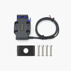 Telefoon Navigatiebeugel Voor BMW Voor R1250GS Voor ADV Voor R1200GS Voor S1000XR Telefoon Navigatie Beugel Draadloze Charing 12mm 16mm 22mm GPS-navigatiebeugel (Kleur : Blue -12MM)