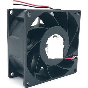 Ventilator 8038 DC 24v 80mm Koelventilator Dubbele kogellagers 0,45A Snelheid CFM Luchtstroom, 80X80X38mm voor Server voor Inverter Case Cooler