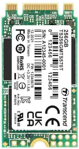 Transcend - TS256GMTS570T-VS1 - SSD - 256 GB - M.2 SATA - 2242