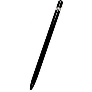 Universele stylus pen compatibel met smartphone-tablets draagbare S-pen met dubbele kop uiteinden touchscreen potlood voor zachte penpunt schrijven tekening tablet telefoon touchscreen actieve stylus potlood (zwart)