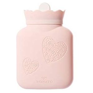 OIFAODAO, Heetwaterflessen Heetwaterzak Met water gevulde siliconen warmwaterkruik Herbruikbare draagbare met warm Heetwaterzak/O,Warmwaterkruik(G)