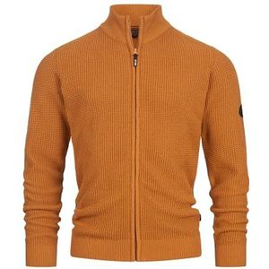 INDICODE JEANS - Gebreid Vest - Bruin - Layton