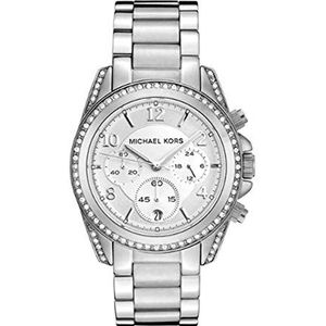 Michael Kors Blair Chronograph horloge van roestvrij staal voor dames