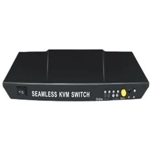2 In 1 Uit 4k Usb Kvm Switch Box Sneltoets Door Toetsenbord Naadloze Schakelaar Pip Auto Video Switcher for Live Streaming,Schakelde soepel