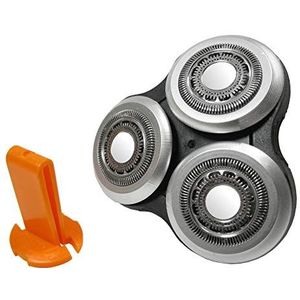 Trade-Shop Scheerhoofd met beschermkap borgringhouder compatibel met Philips S9371 S9511 S9521 S9522 S9531 S9711 S9721 S9731 S9911 S9988 scheerapparaat