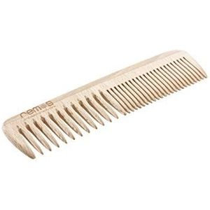 REMOS Haarkam van hoogwaardig huishoudbeukenhout 19 cm medium/fijne tand