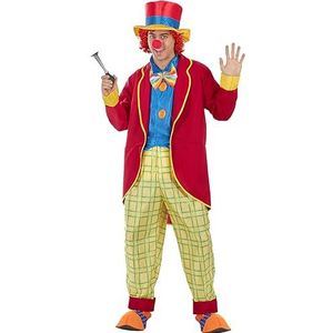 Funidelia | Clown-kostuum Voor voor mannen Clowns, Circus, Originele en Leuke - Kostuum voor Volwassenen Accessoire verkleedkleding en rekwisieten voor Halloween, carnaval & feesten - Maat M - L