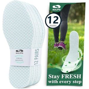SULPO 3 paar Winter inlegzolen - Warme inlegzolen - Comfort binnenzolen voor de winter - Schoenzolen van vilt 6 mm - Thermische inserts voor koude dagen - Schoeninlegzolen - 35-46 EU