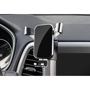 Telefoon Auto -mount, Compatibel met Peugeot 107 206 207 208 301 307 308 407 408 607, telefoonhouder voor autoberouten,A-silver