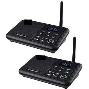 Draadloze intercoms, Eendelig 22-kanaals FM draadloos intercomsysteem for huisbedrijfskantoren Kamer naar kamer Intercom Communiceren