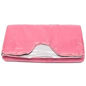 Professione infraroodverwarming saunadeken, afvaln Home Spa vetverbranding afslankende saunadeken, fitness-detox-therapiedeken,Saunasessies thuis(Pink)