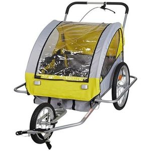 Dierenkar Kat Hond 3 Wielen Huisdier Fietskar Opvouwbare Outdoor Reiskar Geschikt for Grote En Kleine Honden (Color : Yellow)