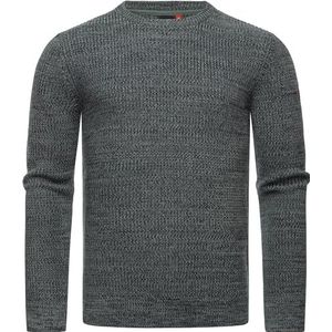 Ragwear Aralt Sweatshirt met lange mouwen voor heren, maat S-XXL, pine green, XL