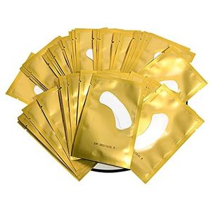 Lunamoon 50 paar Oogpads voor Wimperverlenging Wimperverlengpads Wimperpads Ooggelpads voor Wimperextensions Gel-oogpads voor Verlenging