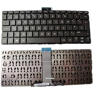 Voor HP Pavilion voor X360 11-K -J M1-U TPN-W117 W112 Laptoptoetsenbord(Black UK Big Enter)