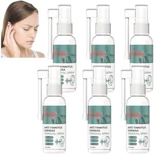 Oorsmeer verwijderaar - Natuurlijke effectieve spray voor tinnitusverzorging - 6ps