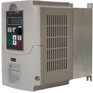 QLYUEUI Omvormer AT4 4KW 1P-220V in- en uitgang Real 3P-380V uitgang huishoudelijke stroomingang en driefasige 380V-uitgang VFD(5,5KW 220V to 380V)