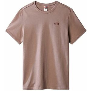 The North Face Heren T-shirt met korte mouwen, premium bruin, uniseks