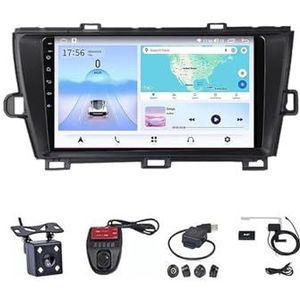 9 Inch Android Auto Radio Multimidia Speler Voor Toyota Prius XW30 2009-2013 GPS Navigatie WIFI Bluetooth Carplay Android Auto Stereo Radio GPS(4G+WIFI 2G+32G)