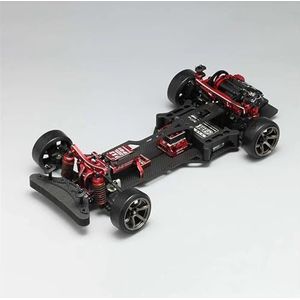 MANGRY YD-2RX 1/10 RC Elektrische Afstandsbediening Achteraandrijving Professionele Drift Racing Model Auto KIT Leeg Frame (Color : Red)