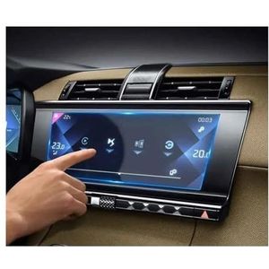 2 Stuks Voor Citroen Voor DS7 2018 2019 2020 Huisdier Beschermende Film Auto Navigatie Screen Protector Display Film Navigatieglas Beschermfolie