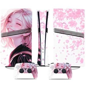 Voor PS5 PRO Skin Digital Edition Console En Controller Vinyl Cover Skins Wraps Krasbestendig, Compatibel Met Voor PS5 Digital Edition Pro 53534 Geen Schuimvorming Bubbelvrij