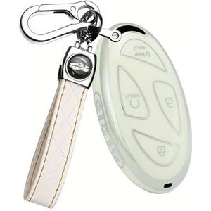 Sleutelbehuizing houder Voor Hyundai Voor Grandeur GN7 2023 2024 Tpu Auto Afstandsbediening Sleutelhanger Cover Case Voor Kona Ev 2023 2024 Sleutelbehuizing(4)