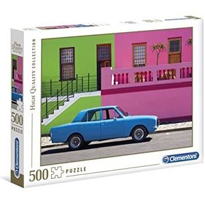 Puzzel The Blue Car (500 Stukjes) - Clementoni High Quality Collection