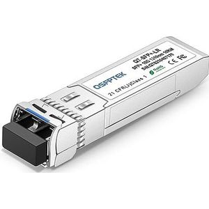 QSFPTEK for Arista SFP-10G-LR 10G SFP+ Module 10GBASE-LR 1310nm 10km DDM Single-Mode LC SFP+ Transceiver