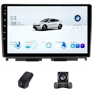 Carplay autoradio 2 Din geldt voor LADA Iskra SW Cross 2025 met Android Auto Bluetooth 10 inch touchscreen autoradio met FM-radio/GPS stuurwielbediening+achteruitrijcamera(X2)