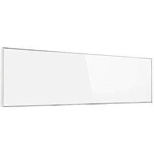 Klarstein Wonderwall - infrarood verwarming, wandverwarming, koolstofkristaltechniek, weektimer, automatische uitschakelfunctie, geschikt voor mensen met allergieën, IP24, verwarmingspaneel 30 x 100 cm, 300 watt, wit