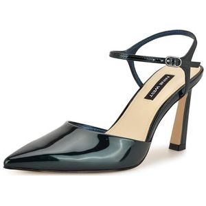 Nine West Dres Pump voor dames, Teal Spiegel Metallic 420, 40 EU