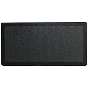 BesDirect 120 140 mm pc-ventilator stoffilter voor computerkoelventilator, magnetisch frame computerventilatorgrills zwart stofgaas pc-koeler filter stofdicht PVC-behuizing hoes - zwart (120x240mm)