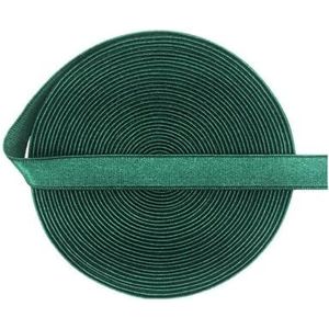 2 5 10 Yard 3/8"" 10mm Glanzend Nylon BH-band Elastische Spandex Satijnen Band Schouderband Ondergoed Lingerie Naaiwerk Trim-Hunter-15mm-5 Yards