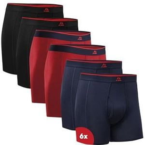 DANISH ENDURANCE - Boxershorts - Bamboe Viscose - Heren Ondergoed - 6 pack