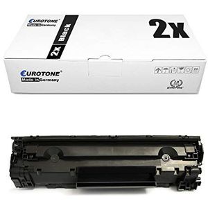 2x Eurotone Toner voor Canon I-Sensys MF 4410 4430 4450 4550 4570 4580 4730 4750 4770 4780 4820 4870 4880 4890 dw d w dn n vervangen 3500B002 728