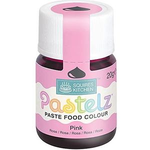 Squires Kitchen PASTELZ Pastel Voedsel Kleurpasta - Roze 20g