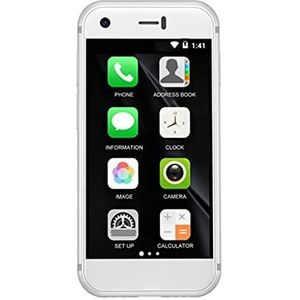 Mini-Smartphone, Kindertelefoon SOYES 's Werelds Kleinste Telefoon 2,5 Inch Android Kleine Telefoon Quad Core 1G + 8G 5.0MP Dual SIM HD Mini-Telefoon Ontgrendelde Versie 3G-Telefoon