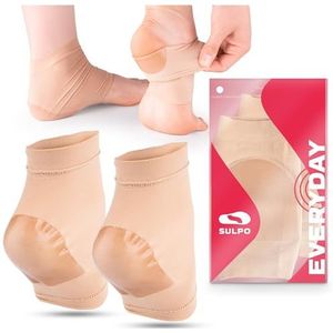 SULPO - Hielsokken - Met Siliconen Inzetstuk - Voor Eeltverzorging - 3 Paar