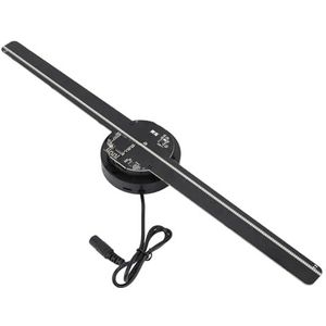 Holografische projectorventilator, 3D-hologramventilator, 224 LED-lichtkralen reclamespeler for zakelijke winkel, winkelbar Hoge helderheid